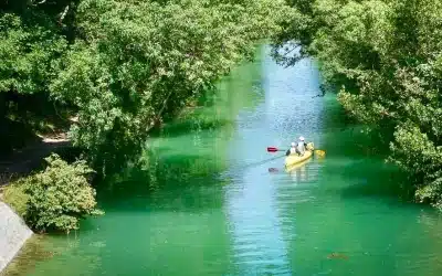 Balade sur le canal de Rompsay