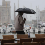La Rochelle, sous la pluie